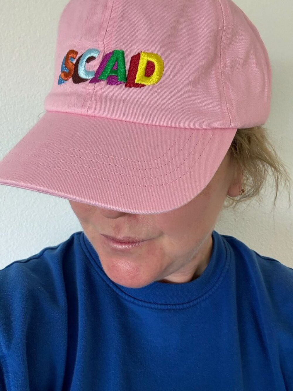 CAD (Savannah College of Art and Design) Pink Baseball Cap